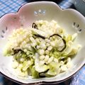 chocoraママ's cooksnap of when they made レンジで簡単☆白菜と天かすのサラダ.