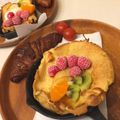 ellyーhana's cooksnap of when they made 袋と計量カップで♡お手軽ダッチベイビー.