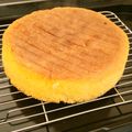 e35cook's cooksnap of when they made 材料４つ！基本のスポンジケーキ.
