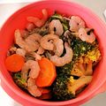 クックBNQ5PD☆'s cooksnap of when they made えびとブロッコリーの炒め物.