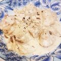 ぴんくエレファント's cooksnap of when they made 簡単♪鶏もも肉のマスタードクリーム煮.