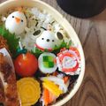 meiyuina's cooksnap of when they made 簡単 お弁当♥カニカマでお花♡.
