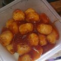 猫まんま☆'s cooksnap of when they made 市販の鶏団子の甘酢あんかけ.