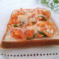 もへほっぺ's cooksnap of when they made ナポリタンなトースト.