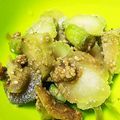 ユーロン's cooksnap of when they made ◇節約◇　ブロッコリーの芯でごま和え.