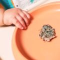 ちきゅうの丸顔's cooksnap of when they made 手づかみ離乳食♪ひじきとシラスのおやき.