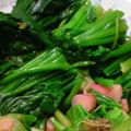 ユーロン's cooksnap of when they made ほうれん草カラシ和え　＆おまけの豆知識.