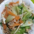 かなた！'s cooksnap of when they made 創味シャンタンDXでエビとチンゲン菜炒め.