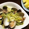 inariwan2's cooksnap of when they made はまぐりとキャベツのバター蒸し.