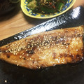 ちゃんゆり♡'s cooksnap of when they made 塩さばのごまみりん焼き.