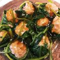 asayan1010's cooksnap of when they made ほうれん草のあんかけシュウマイ.