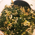 asayan1010's cooksnap of when they made 大根葉としらすの梅ふりかけ.