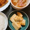 ぐうたら主婦みん's cooksnap of when they made めんつゆで味付け簡単☆揚げ出し豆腐.