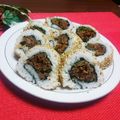 めみたん☆'s cooksnap of when they made プルコギ胡麻ロール.
