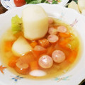 タルタルチキン南蛮's cooksnap of when they made 丸ごとかぶのスープ.
