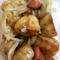 シュウ72's cooksnap of when they made 皮付きﾎﾟﾃﾄﾌﾗｲでﾘﾒｲｸ炒め☆.