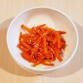Richland☆Y's cooksnap of when they made 人参だけのきんぴら☆.