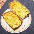 あけみｸﾛｰﾊﾞｰ's cooksnap of when they made 簡単！りんごとサツマイモのケーキ☆.