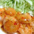 ｷｭｰﾋﾟｰﾊｳｽ's cooksnap of when they made ソースが絶品☆エビのスイートチリマヨ.