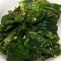 卵せんべい's cooksnap of when they made 夏のもう一品に！レタスの外葉のおひたし！.