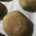 ancocoaちゃん's cooksnap of when they made 平焼き抹茶あんぱん.