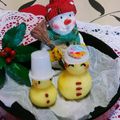 クックI7I5L1☆'s cooksnap of when they made ポテトサラダで雪だるま.