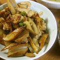 低カロ探検隊's cooksnap of when they made 豚こまとレンコンの炒め物.