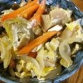 低カロ探検隊's cooksnap of when they made 車麩の玉子とじ♪.