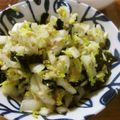 低カロ探検隊's cooksnap of when they made シャキシャキ！白菜と鰹節の和風サラダ！.
