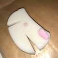 しょーMOM☆'s cooksnap of when they made かまぼこ飾り切り『戌年』簡単バージョン.