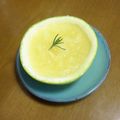 ☆すぬぴっぴ☆'s cooksnap of when they made 器まるごと☆メロゴールドのぷるぷるゼリー.