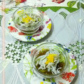 sakuraロゼット's cooksnap of when they made きゅうりとしらすのもずく酢和え☆.