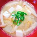 Cook★Robin's cooksnap of when they made 野菜たっぷり☆やさしい白いお味噌汁♪.