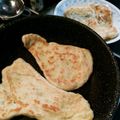 ゆうかちゃんまんま's cooksnap of when they made 簡単☆フライパンで ナン.