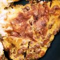 ぴょくん's cooksnap of when they made 納豆と柴漬けのオムレツ.