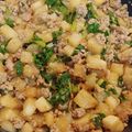 まままーがれっと's cooksnap of when they made カブと豚挽き肉で♪ご飯もりもり.
