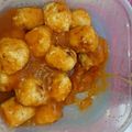 猫まんま☆'s cooksnap of when they made 市販の鶏団子の甘酢あんかけ.