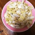 ミルクめろん's cooksnap of when they made ほんのり甘い白菜の胡麻あえ.