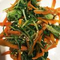 はに333's cooksnap of when they made ごま風味香る♪水菜のおひたし.