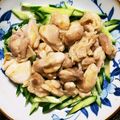 くりーむ007's cooksnap of when they made ぷり②鶏肉と山盛りネギ♡さっぱりポン酢♡.