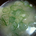 ミンチ500's cooksnap of when they made おでんの残り汁をリメイク！かき玉スープ！.