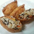 とうやんママ's cooksnap of when they made ひじきご飯のいなり寿司.
