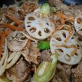 かなた！'s cooksnap of when they made ヘルシーで美味しい♡蓮根INプルコギ.