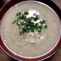ハウスフィールド's cooksnap of when they made 天然だしパックで作る おろし蓮根の味噌汁.