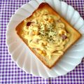ふたごゆき's cooksnap of when they made フライドオニオンのチーズトースト.