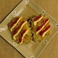 ☆ちぃお☆'s cooksnap of when they made 簡単✿もやしとツナのカレー風味お焼き✿.