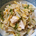 mamesumo's cooksnap of when they made もやしと鶏ささみのサラダ.