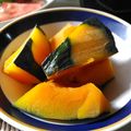 NAGANO久留米's cooksnap of when they made レンジ&めんつゆで簡単！カボチャの煮物.