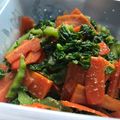 haru_cat's cooksnap of when they made 常備菜⑦カツオ菜と人参の胡麻和え.