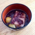 けいかずママ's cooksnap of when they made 小豆缶と栗の甘露煮で簡単お汁粉.